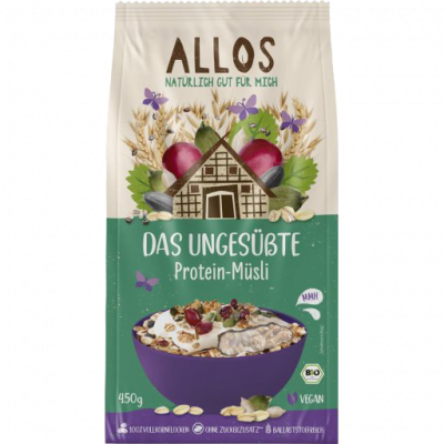 Allos müesli proteico senza zuccheri agg. (450gr)